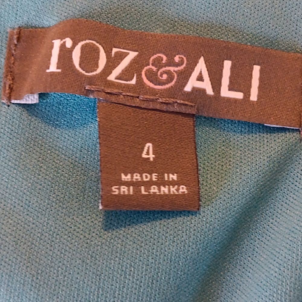 roz & ali Colorblock Dress - Picture 8 of 11